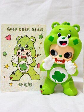 POP MART Zsiga × Care Bears Good Luck Bear Figure - NO BOX